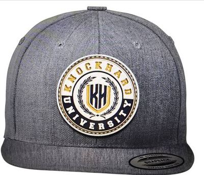 KHU Crest Snapback in Heather Grey