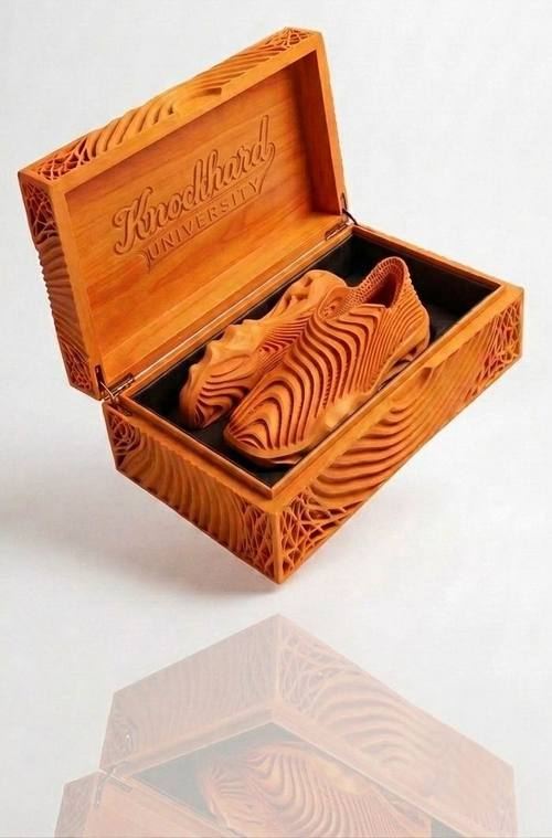 The chest — open